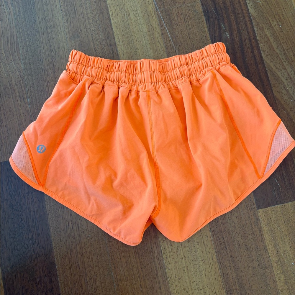 Lululemon Women's Orange Shorts size 2